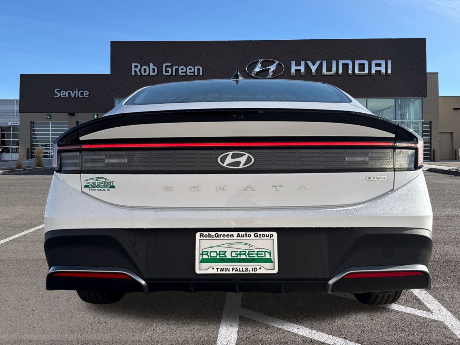 2026 Hyundai Sonata Hybrid Blue