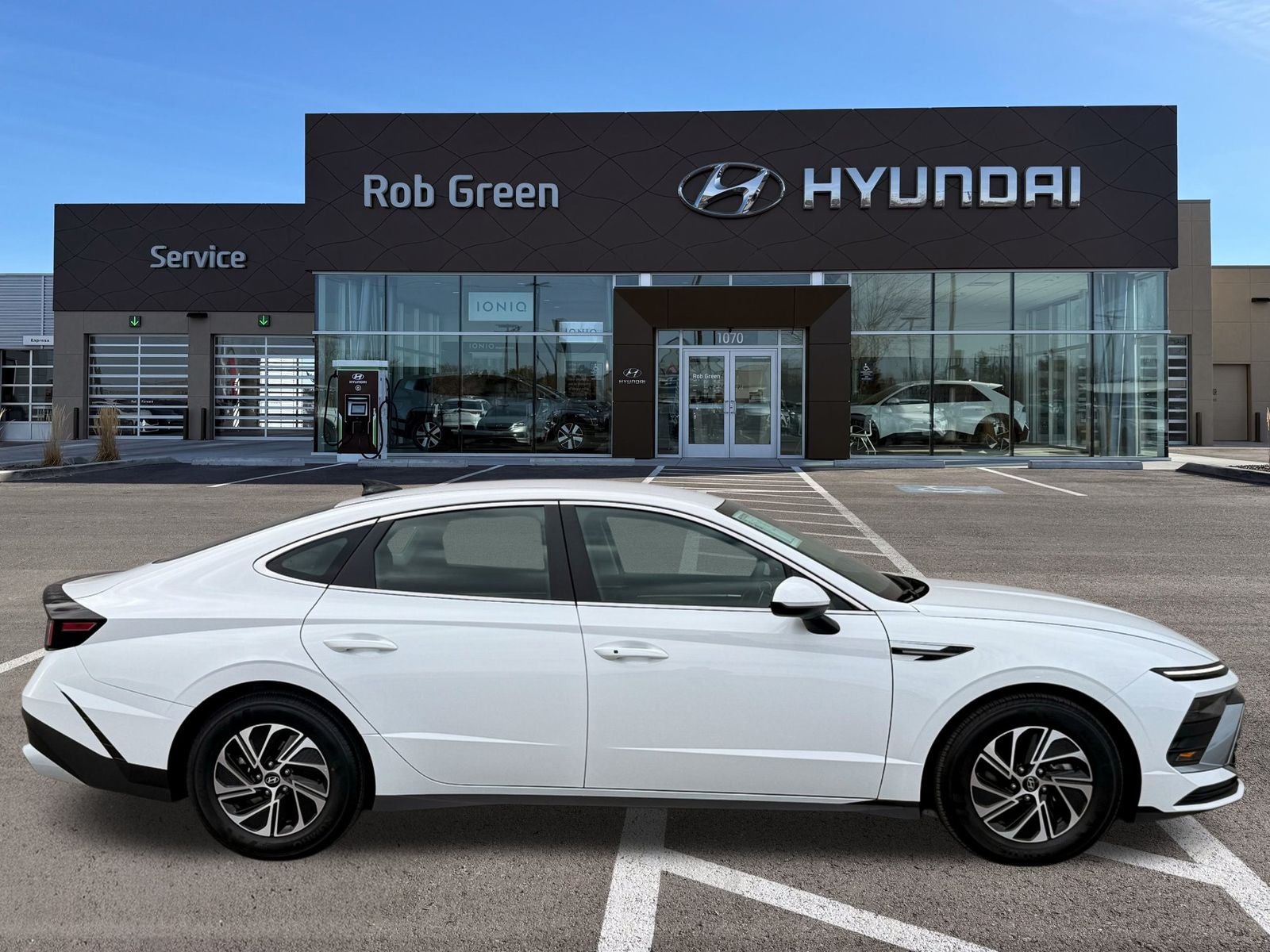 2026 Hyundai Sonata Hybrid Blue