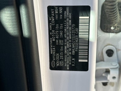 2025 Hyundai Elantra Hybrid SEL Sport