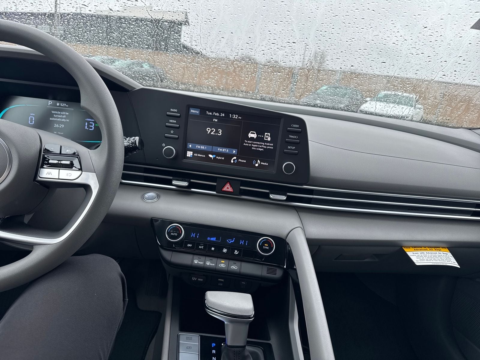 2026 Hyundai Elantra Hybrid Blue