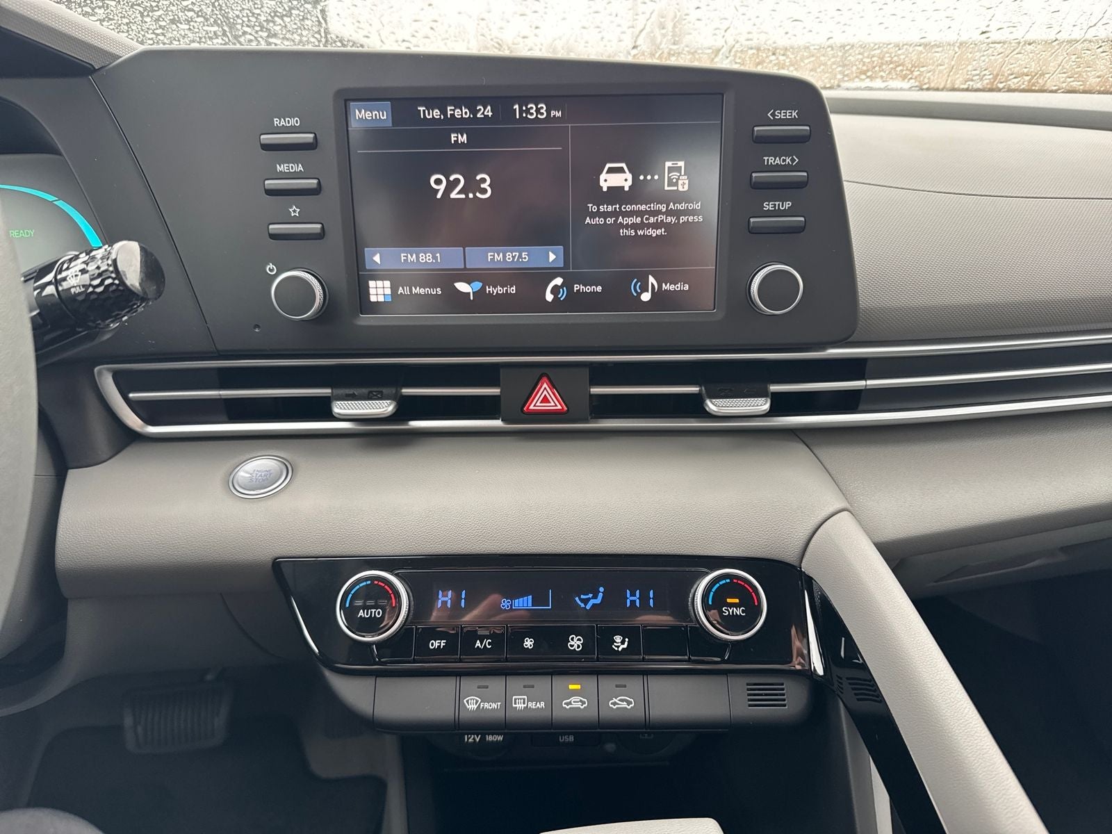 2026 Hyundai Elantra Hybrid Blue