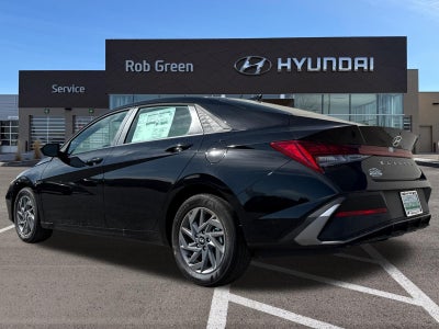 2026 Hyundai Elantra Hybrid Blue