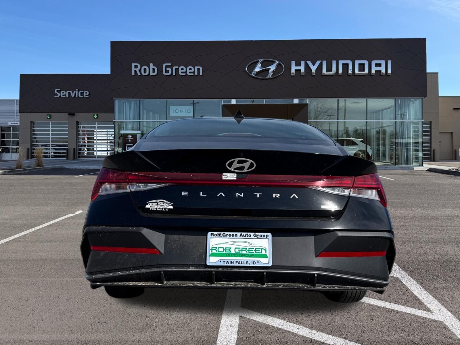 2026 Hyundai Elantra Hybrid Blue