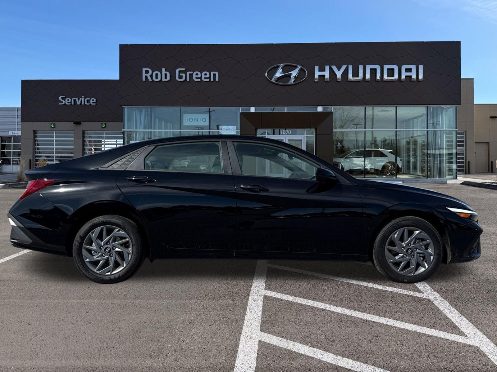 2026 Hyundai Elantra Hybrid Blue