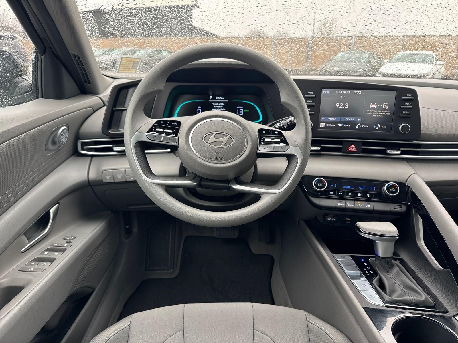 2026 Hyundai Elantra Hybrid Blue