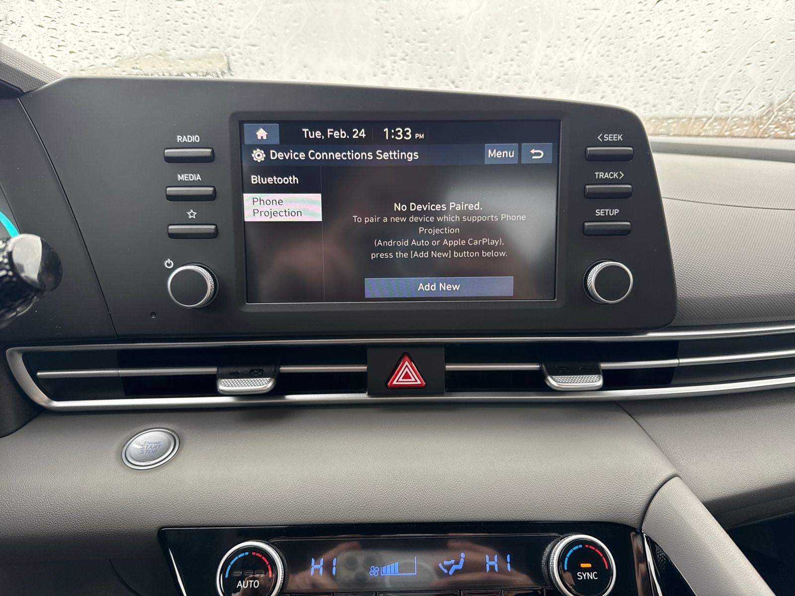 2026 Hyundai Elantra Hybrid Blue