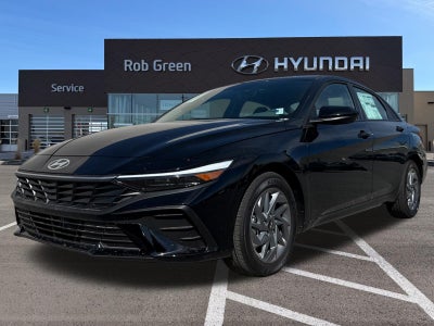 2026 Hyundai Elantra Hybrid Blue