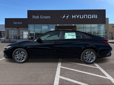 2026 Hyundai Elantra Hybrid Blue