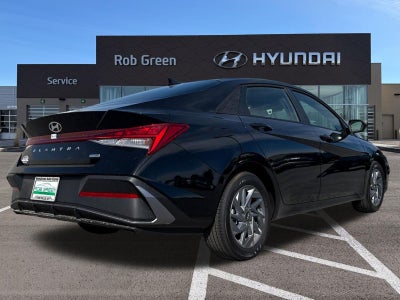 2026 Hyundai Elantra Hybrid Blue