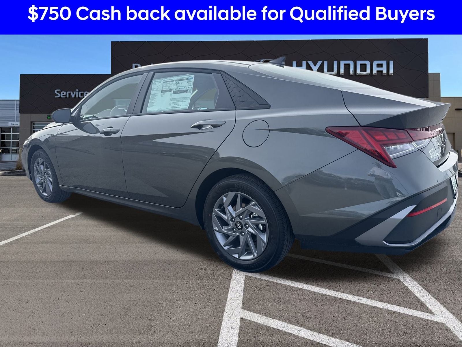 2026 Hyundai Elantra Hybrid Blue