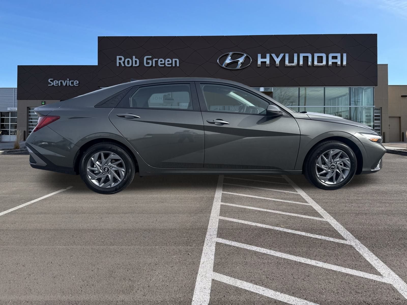 2026 Hyundai Elantra Hybrid Blue