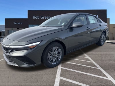 2026 Hyundai Elantra Hybrid Blue