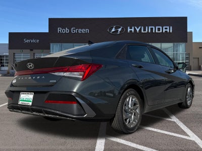 2026 Hyundai Elantra Hybrid Blue