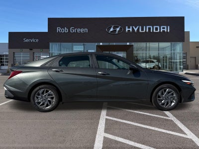 2026 Hyundai Elantra Hybrid Blue