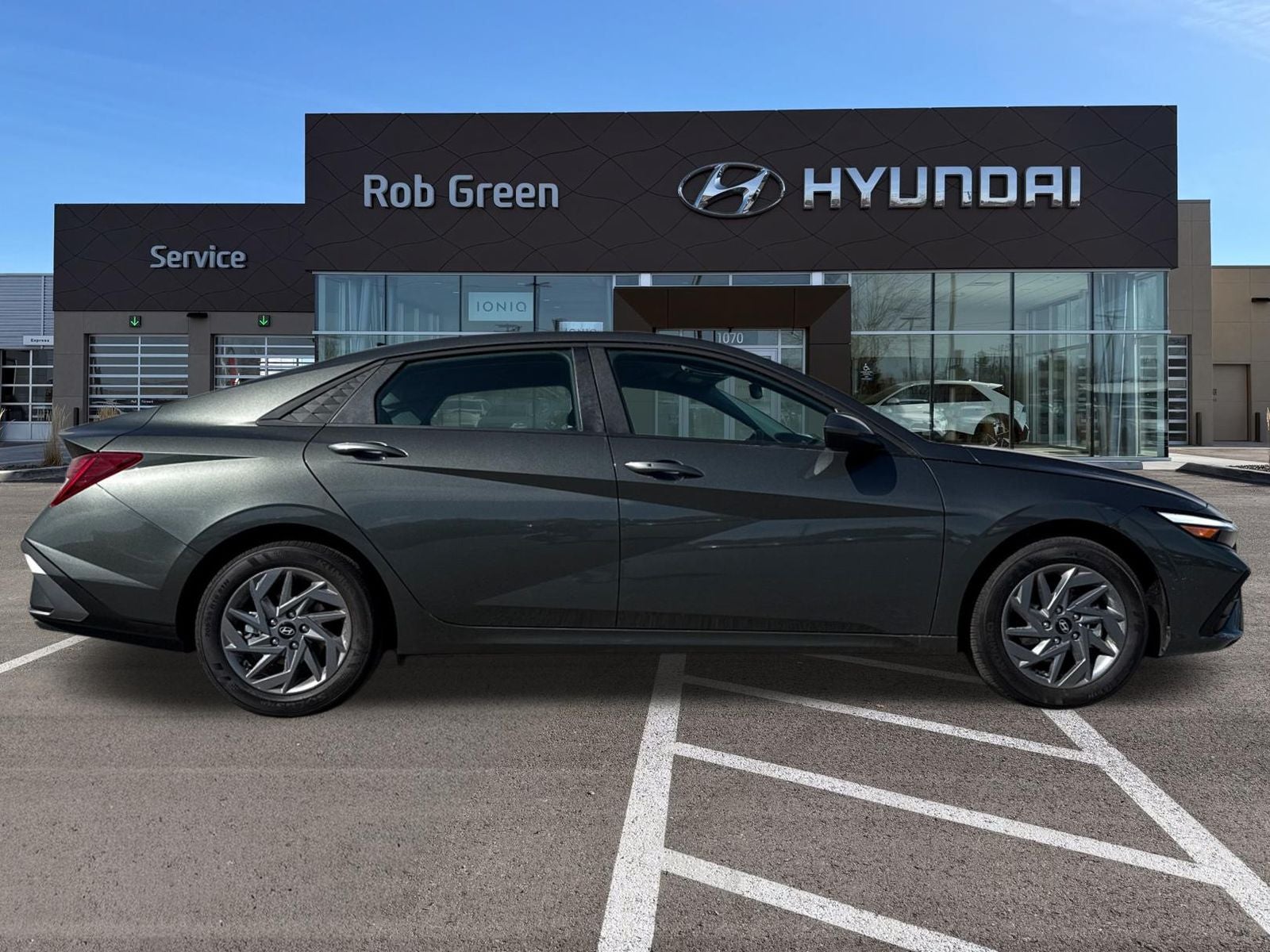 2026 Hyundai Elantra Hybrid Blue