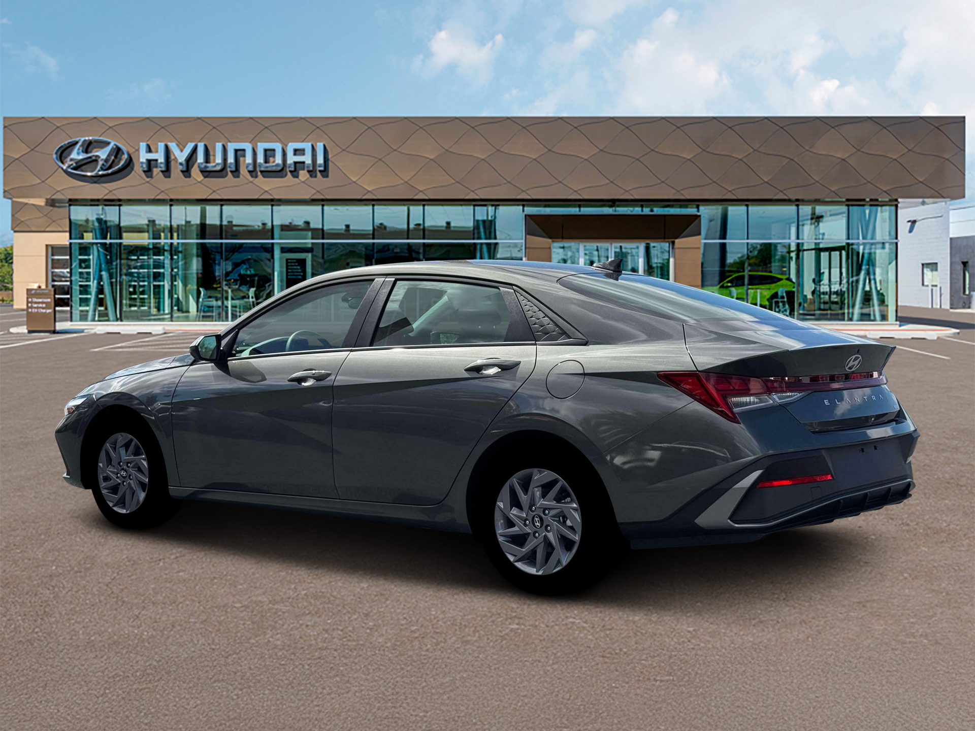 2026 Hyundai Elantra Hybrid Blue
