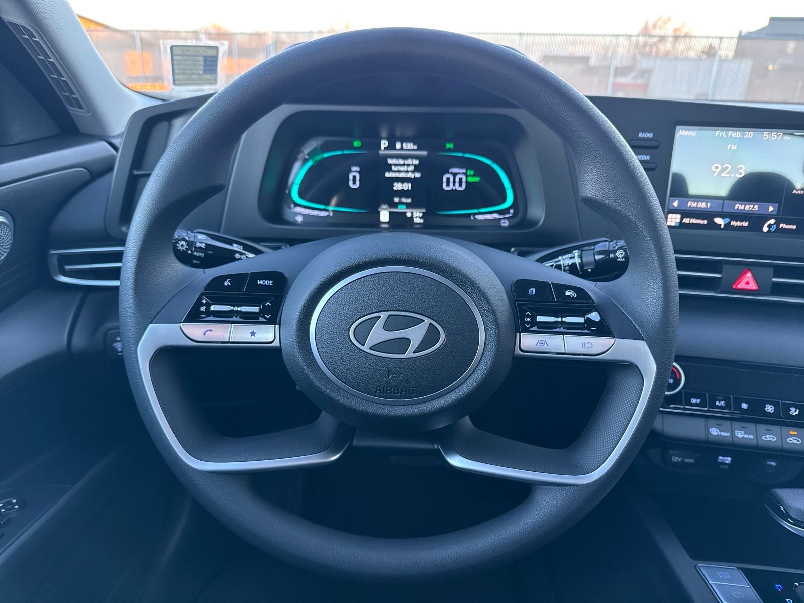 2026 Hyundai Elantra Hybrid Blue