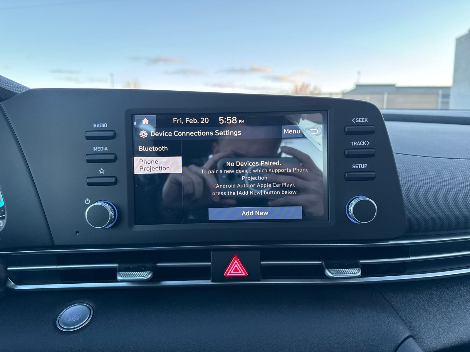 2026 Hyundai Elantra Hybrid Blue