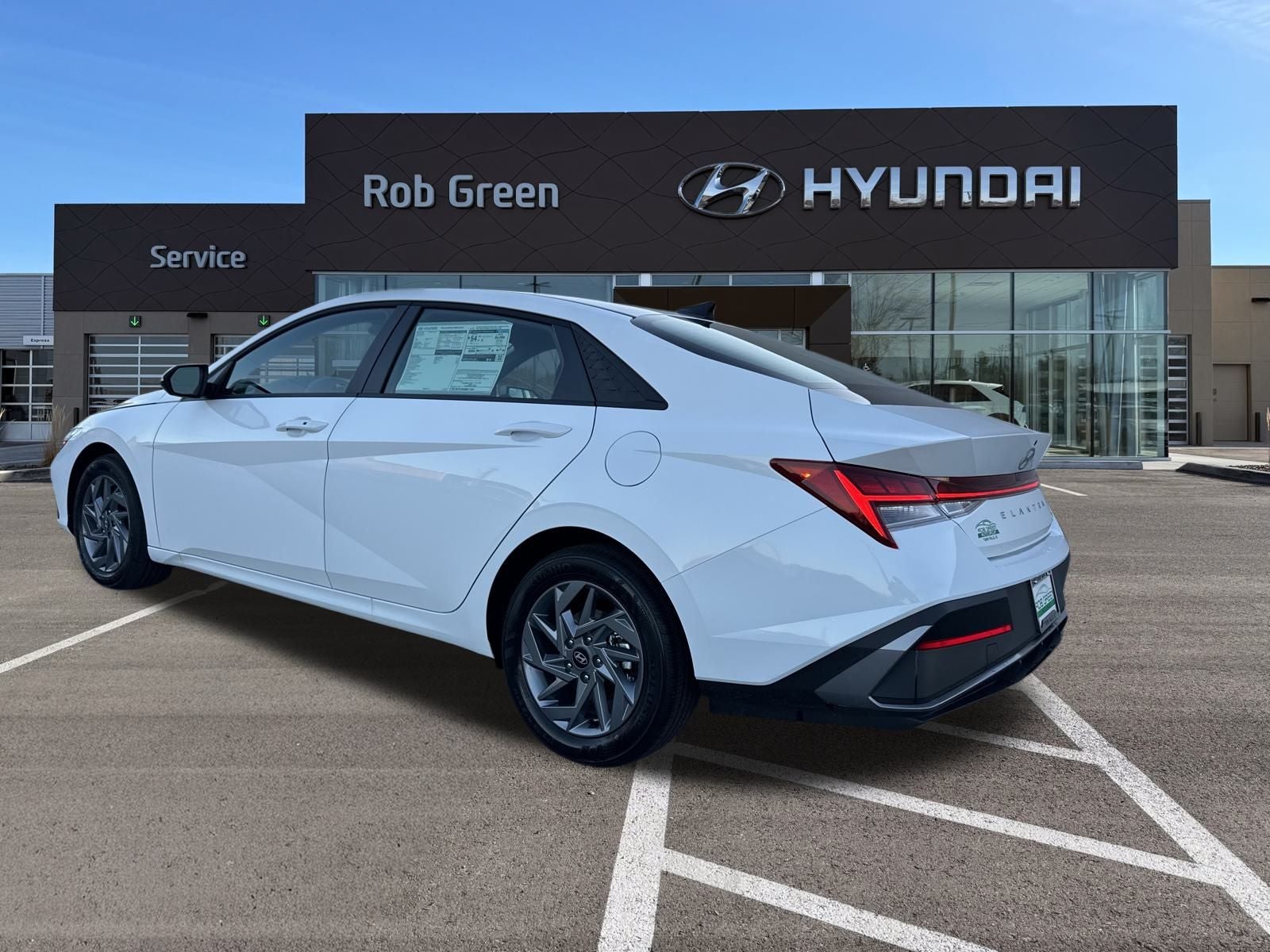 2026 Hyundai Elantra Hybrid Blue