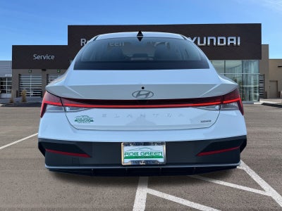 2026 Hyundai Elantra Hybrid Blue