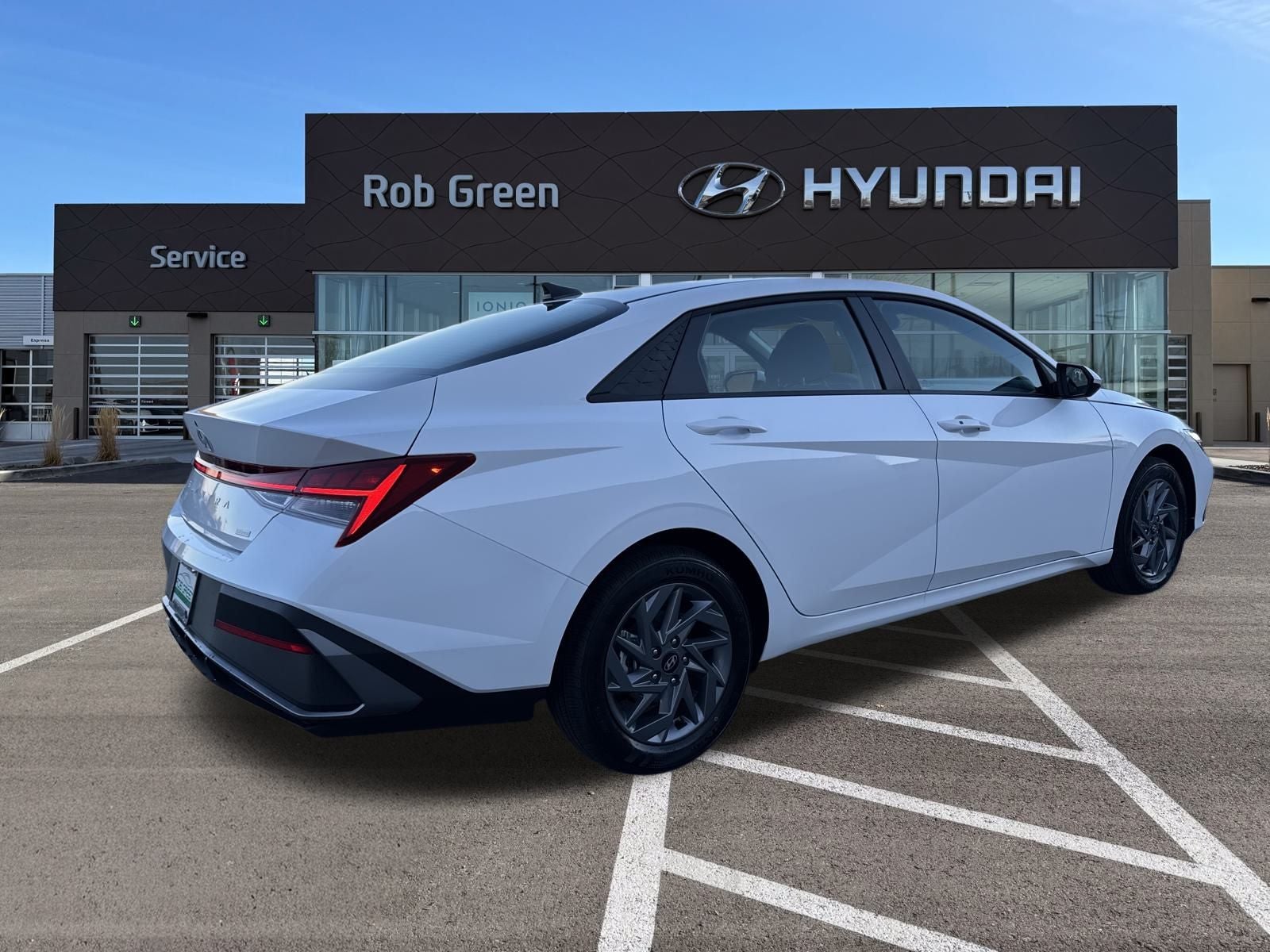 2026 Hyundai Elantra Hybrid Blue