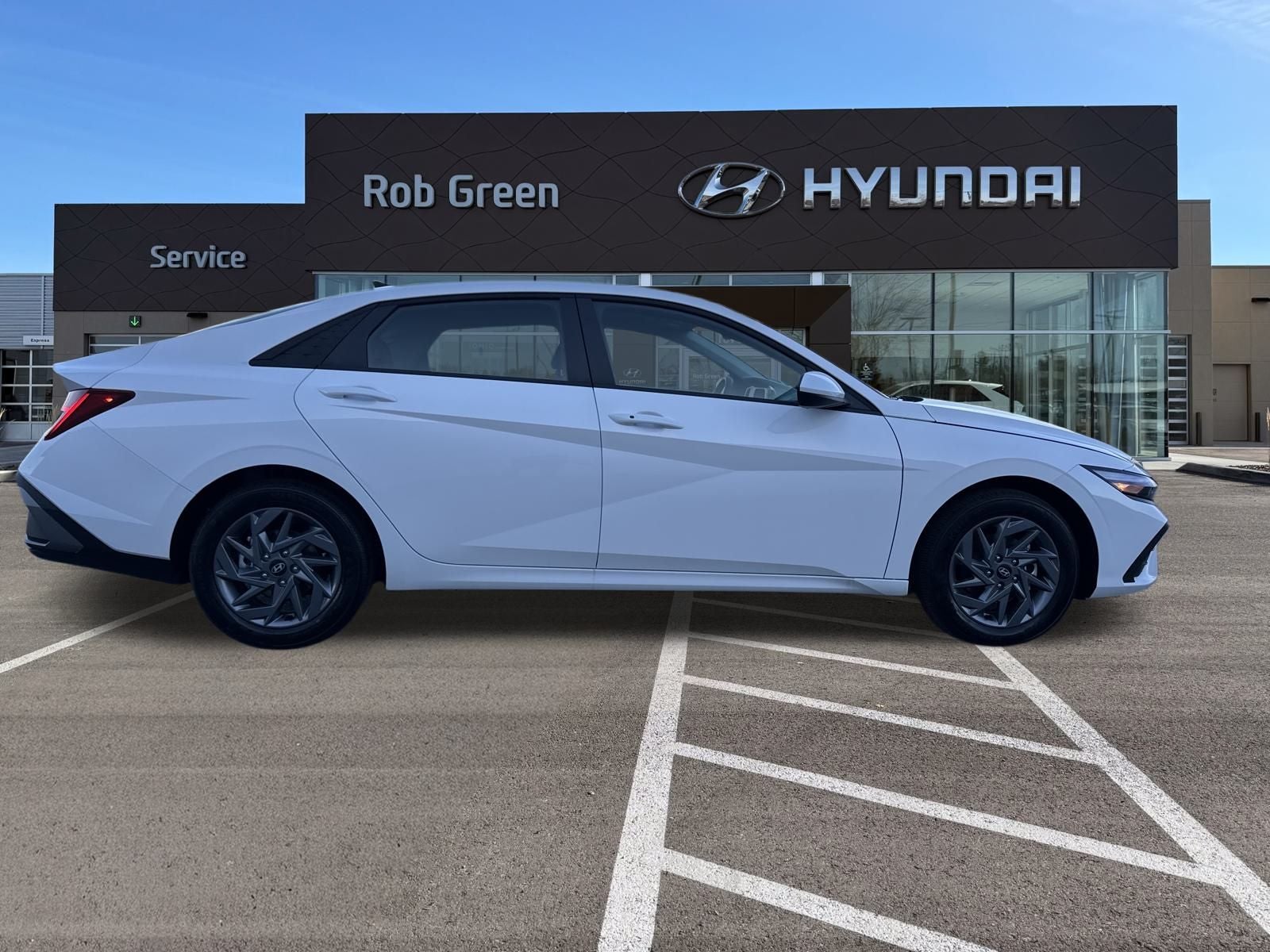 2026 Hyundai Elantra Hybrid Blue