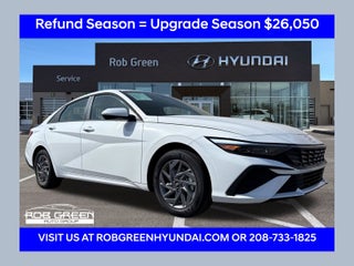 2026 Hyundai Elantra Hybrid Blue