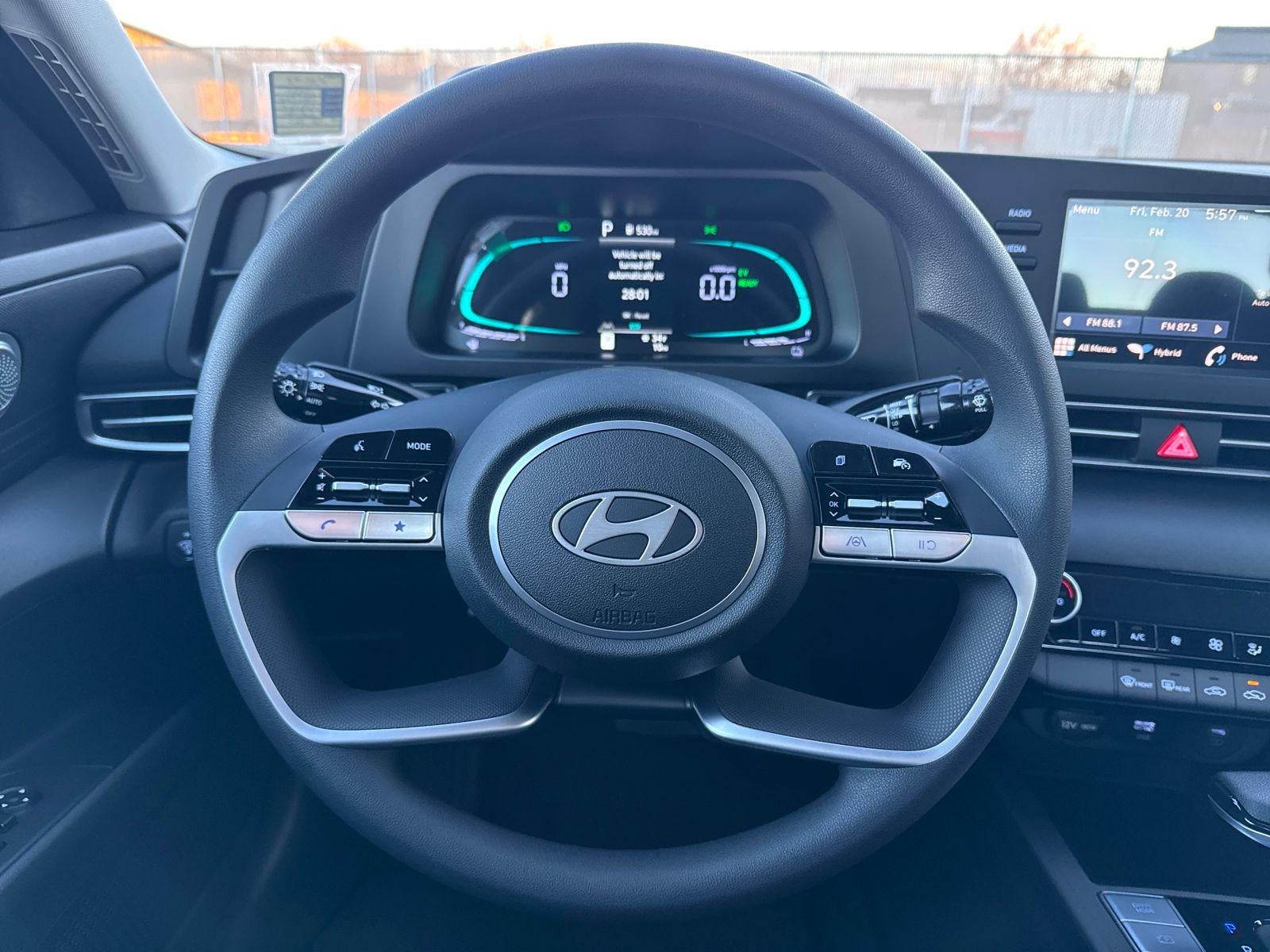 2026 Hyundai Elantra Hybrid Blue