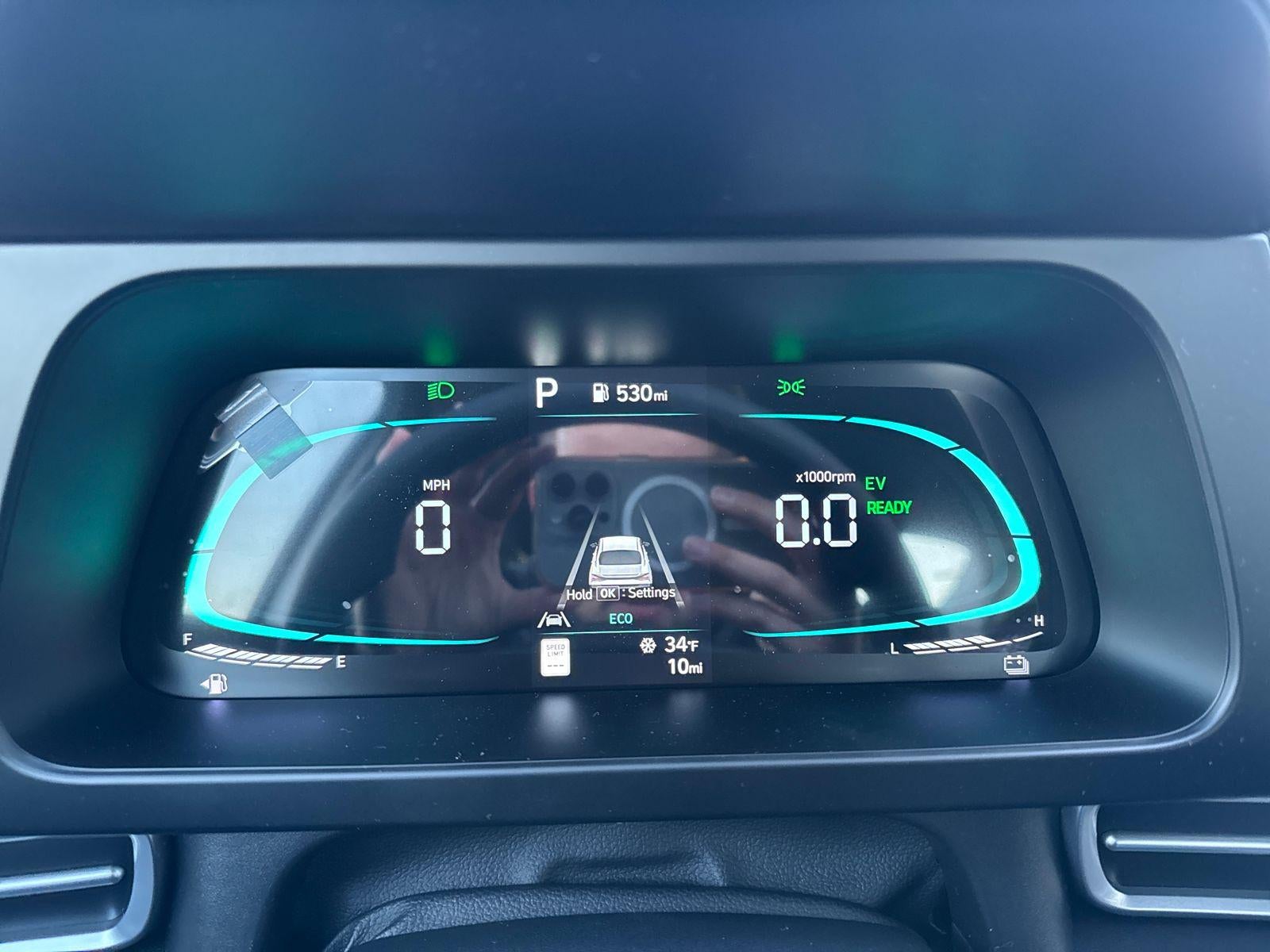 2026 Hyundai Elantra Hybrid Blue