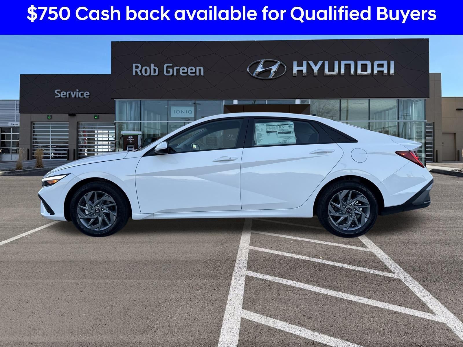 2026 Hyundai Elantra Hybrid Blue