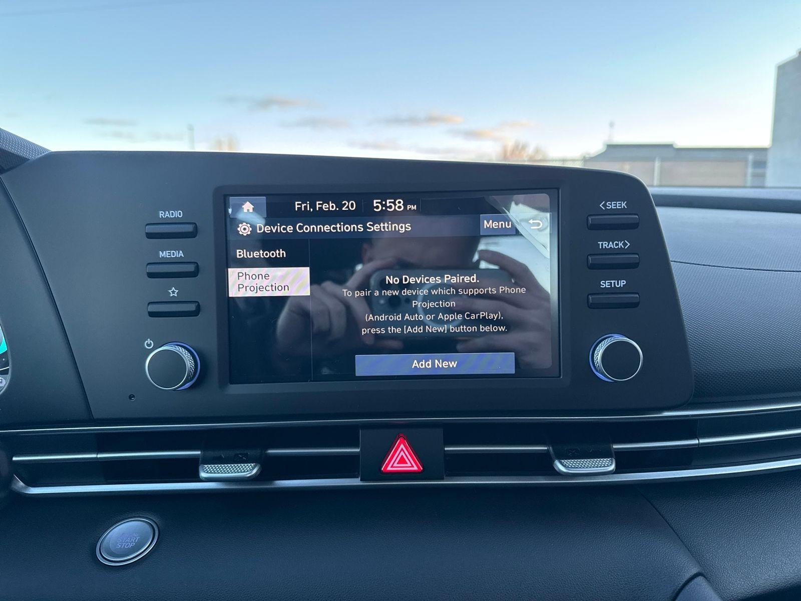 2026 Hyundai Elantra Hybrid Blue