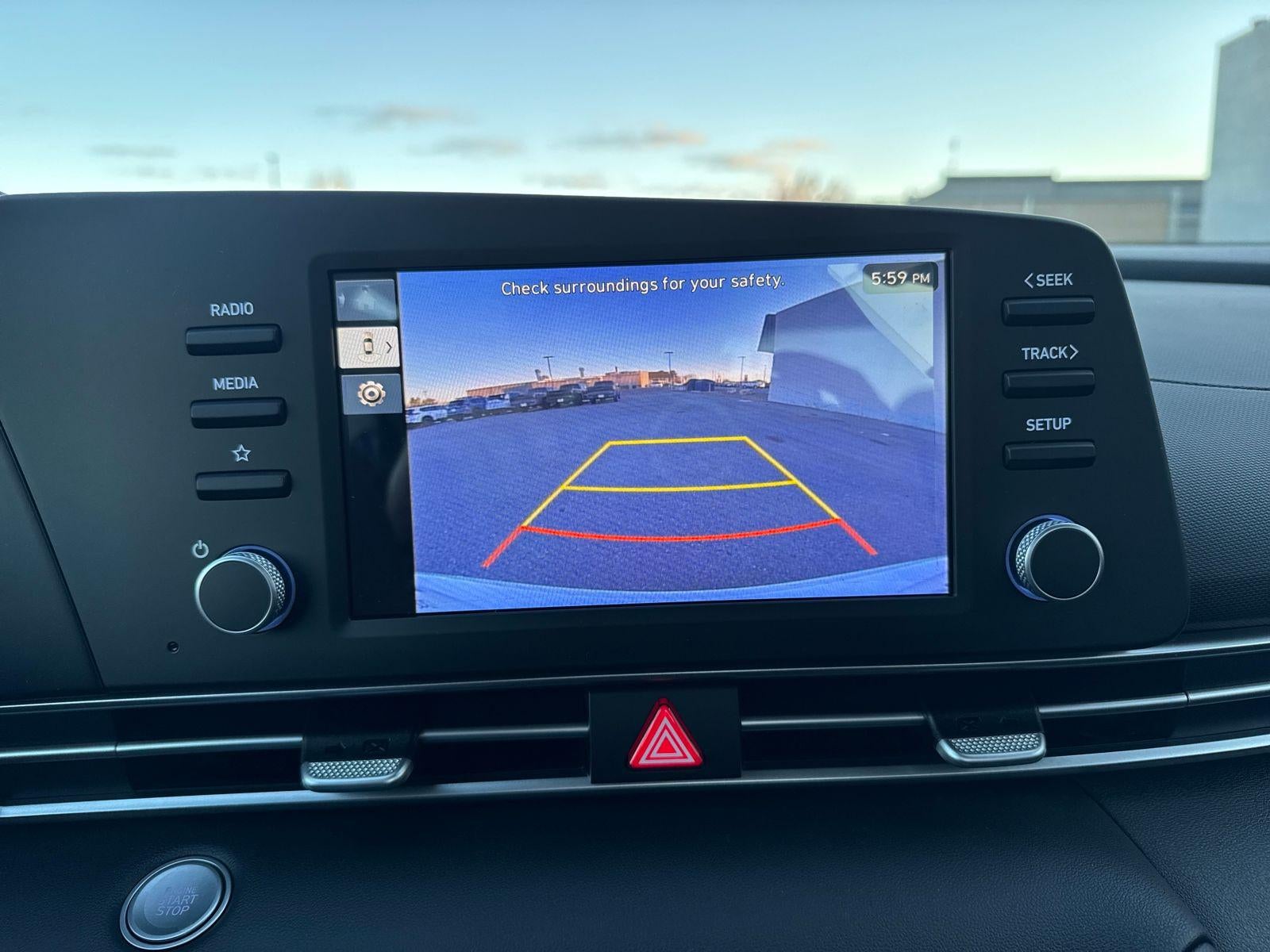 2026 Hyundai Elantra Hybrid Blue