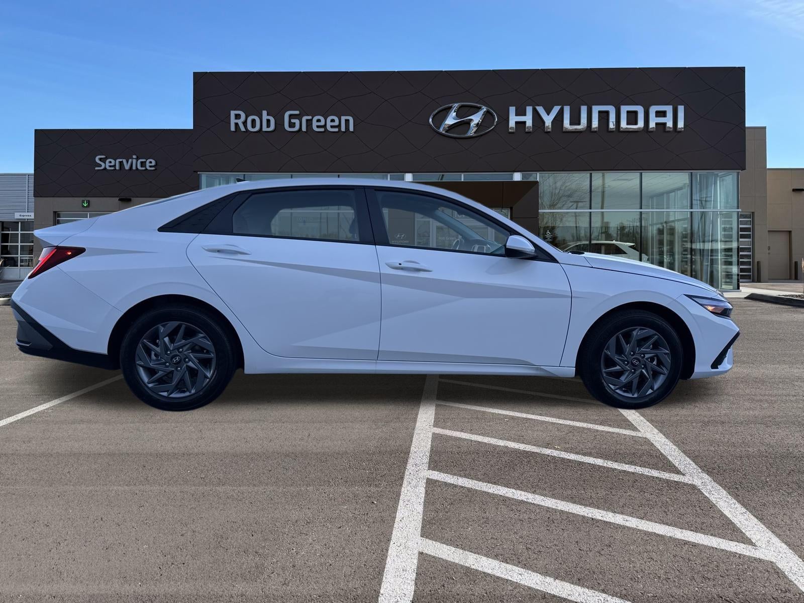 2026 Hyundai Elantra Hybrid Blue