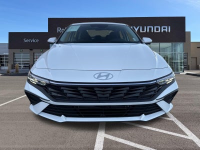 2026 Hyundai Elantra Hybrid Blue