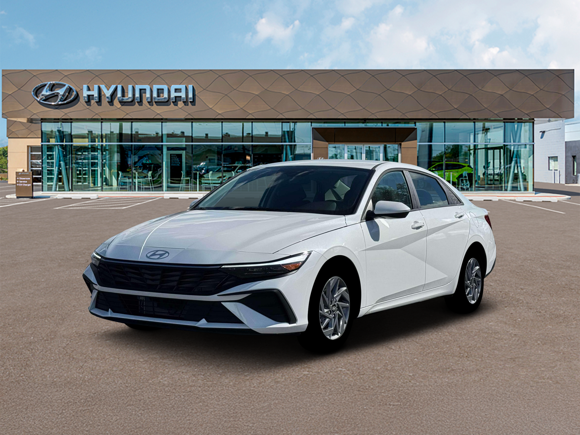 2026 Hyundai Elantra Hybrid Blue